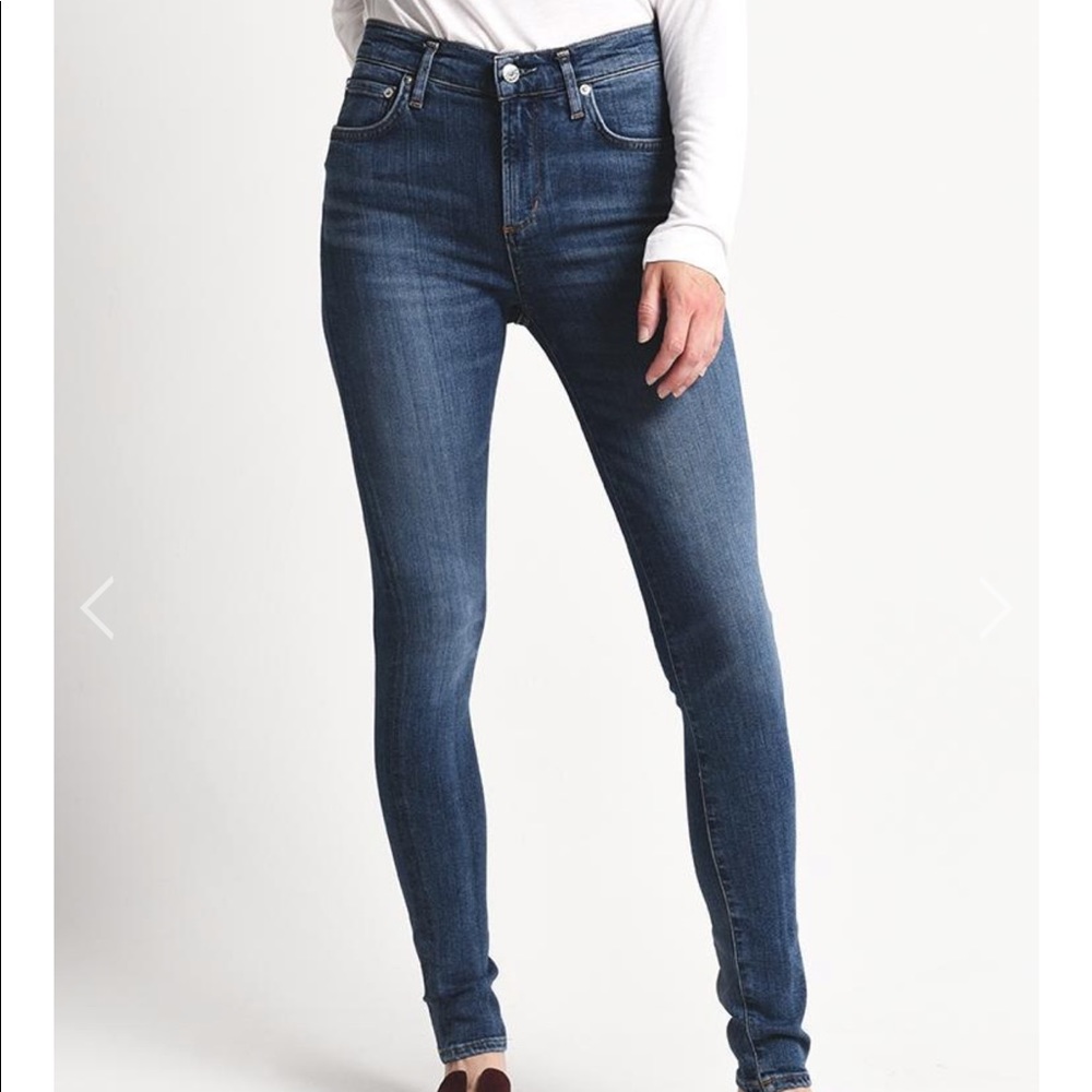 AGOLDE Roxanne super high rise skinny jeans